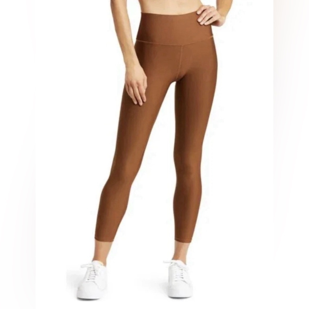ALO 7/8 High-Waist Airlift Legging SIZE XXS Cinnamon/ Rust Brown NWOT